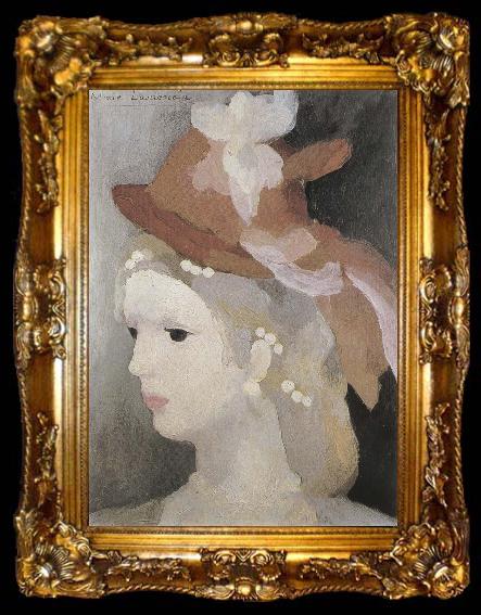 framed  Marie Laurencin Woman wearing the pearl, ta009-2